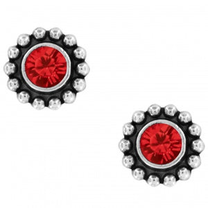 TWINKLE MINI POST EARRINGS - RUBY