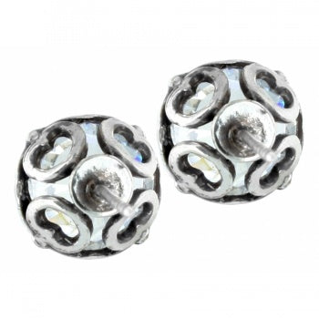 BRILLIANCE 8MM POST EARRINGS