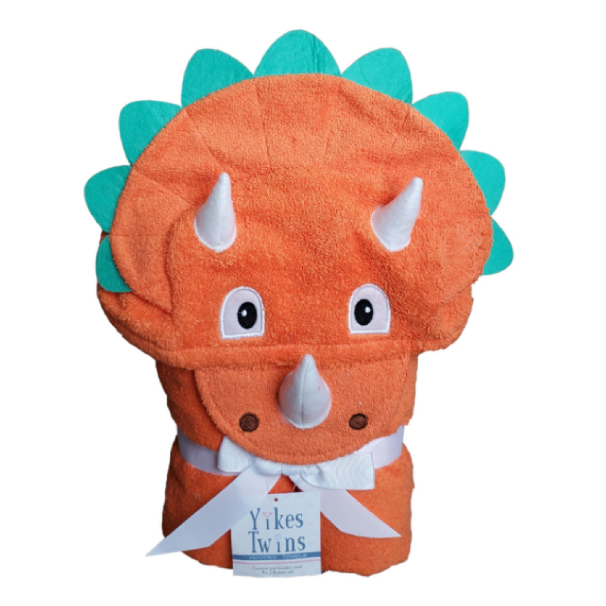 TRICERATOPS HOODED TOWEL